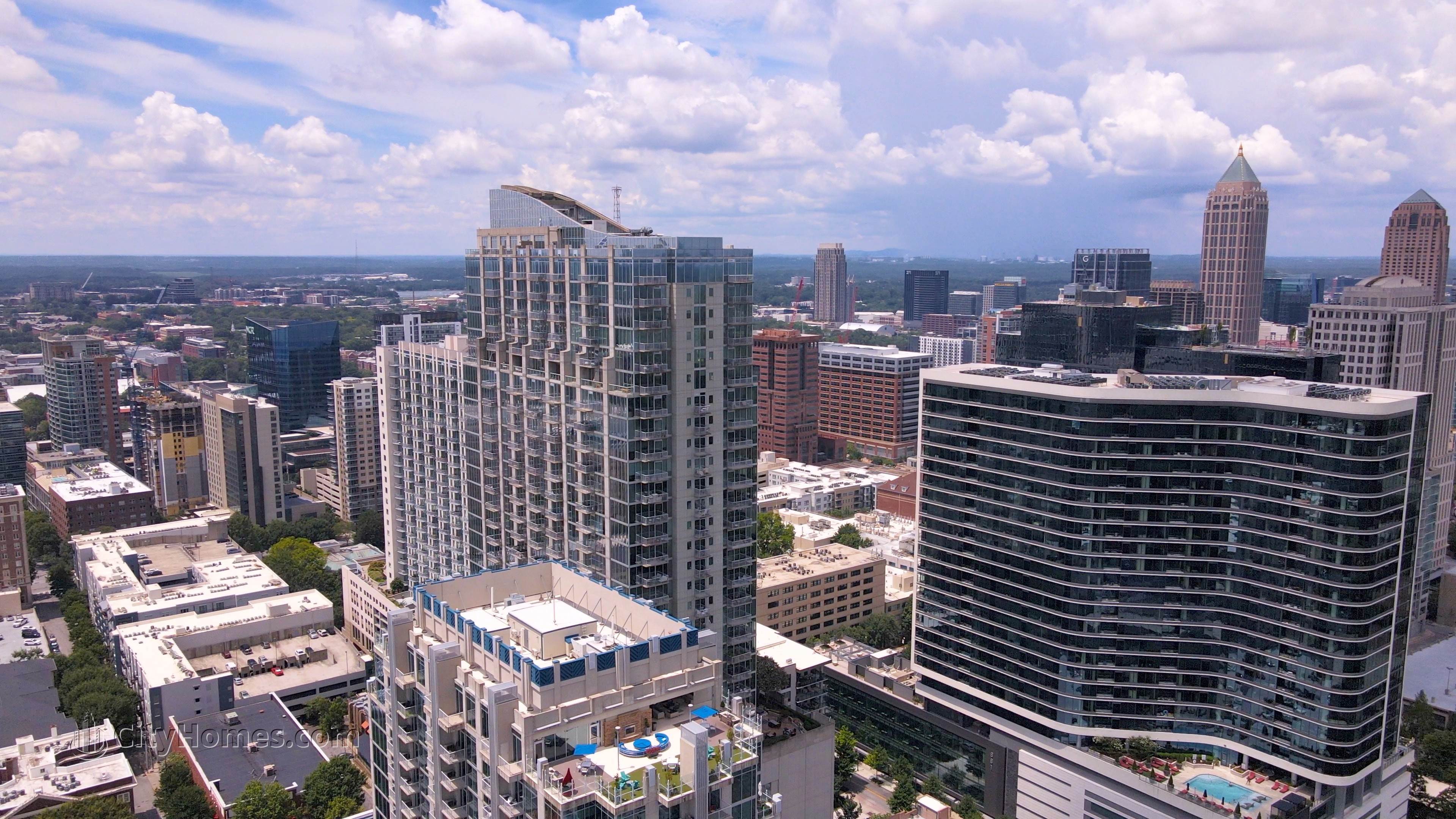 5. Viewpoint Condominiums byggnad vid 855 Peachtree St NW, Greater Midtown, Atlanta, GA 30308