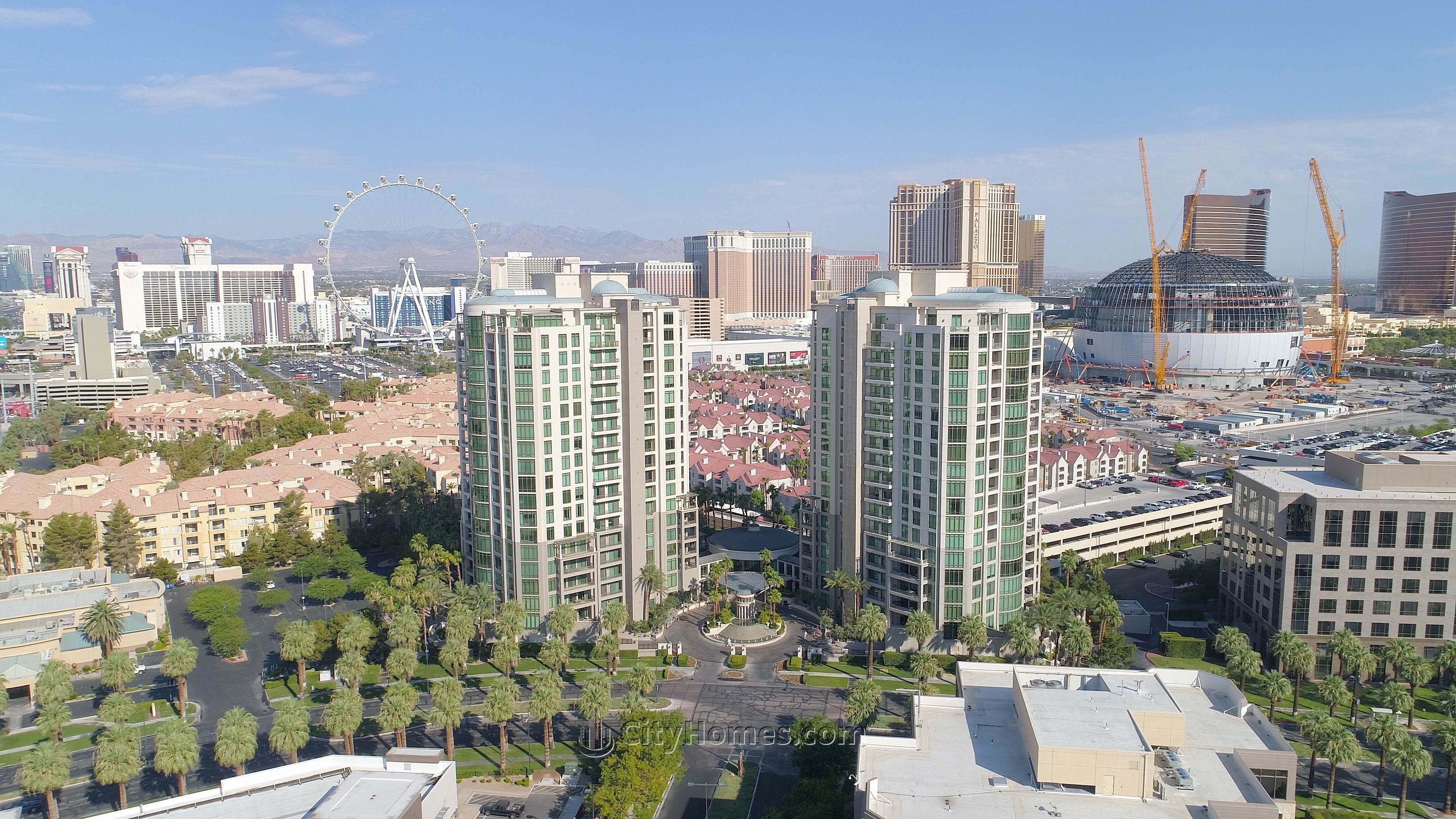 Park Towers prédio em 1 Hughes Center Dr, Las Vegas, NV 89169