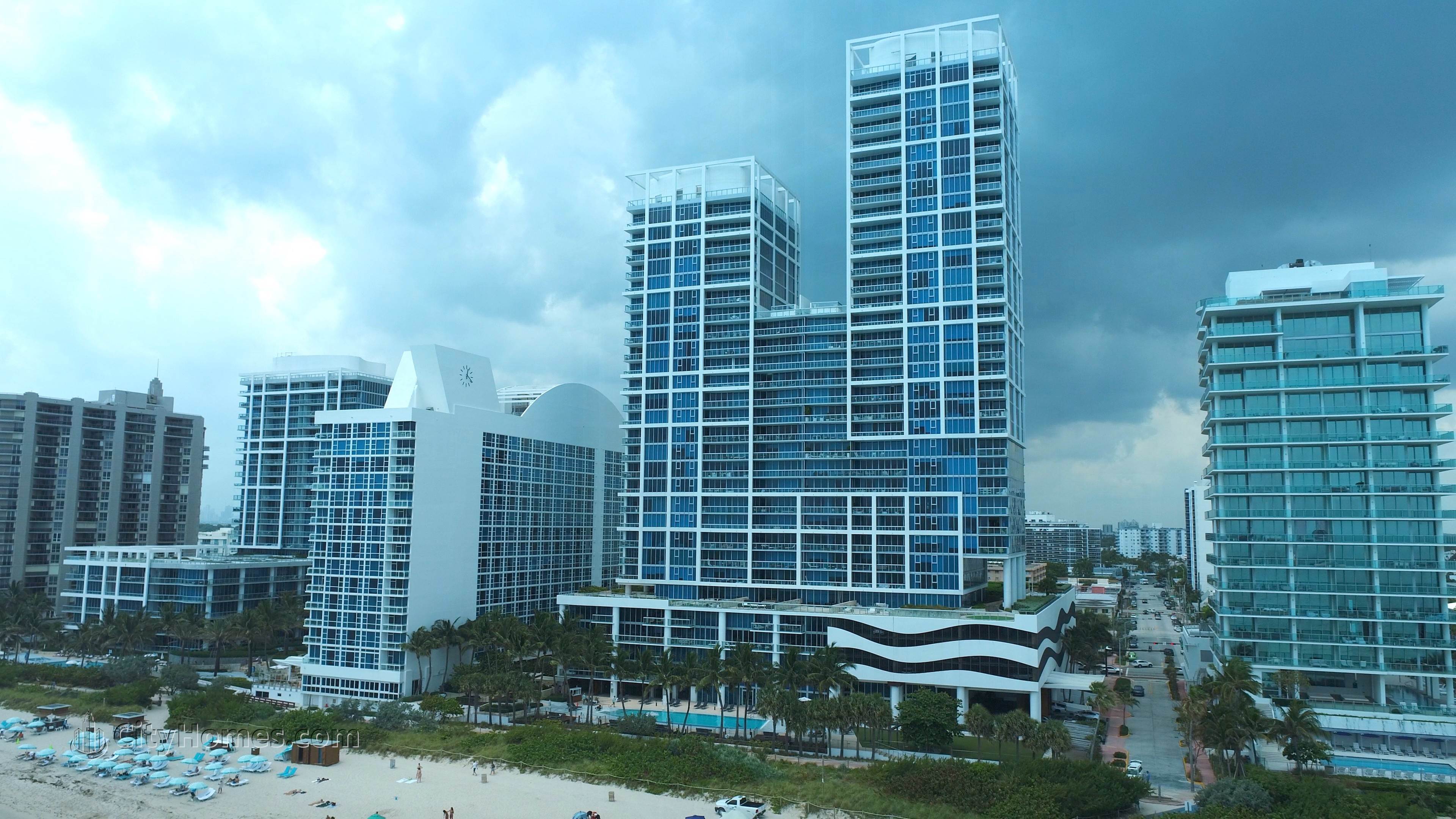 3. CARILLON HOTEL AND RESIDENCES NORTH TOWER building at 6899 Collins Avenue, Atlantic Heights, Miami Beach, FL 33141