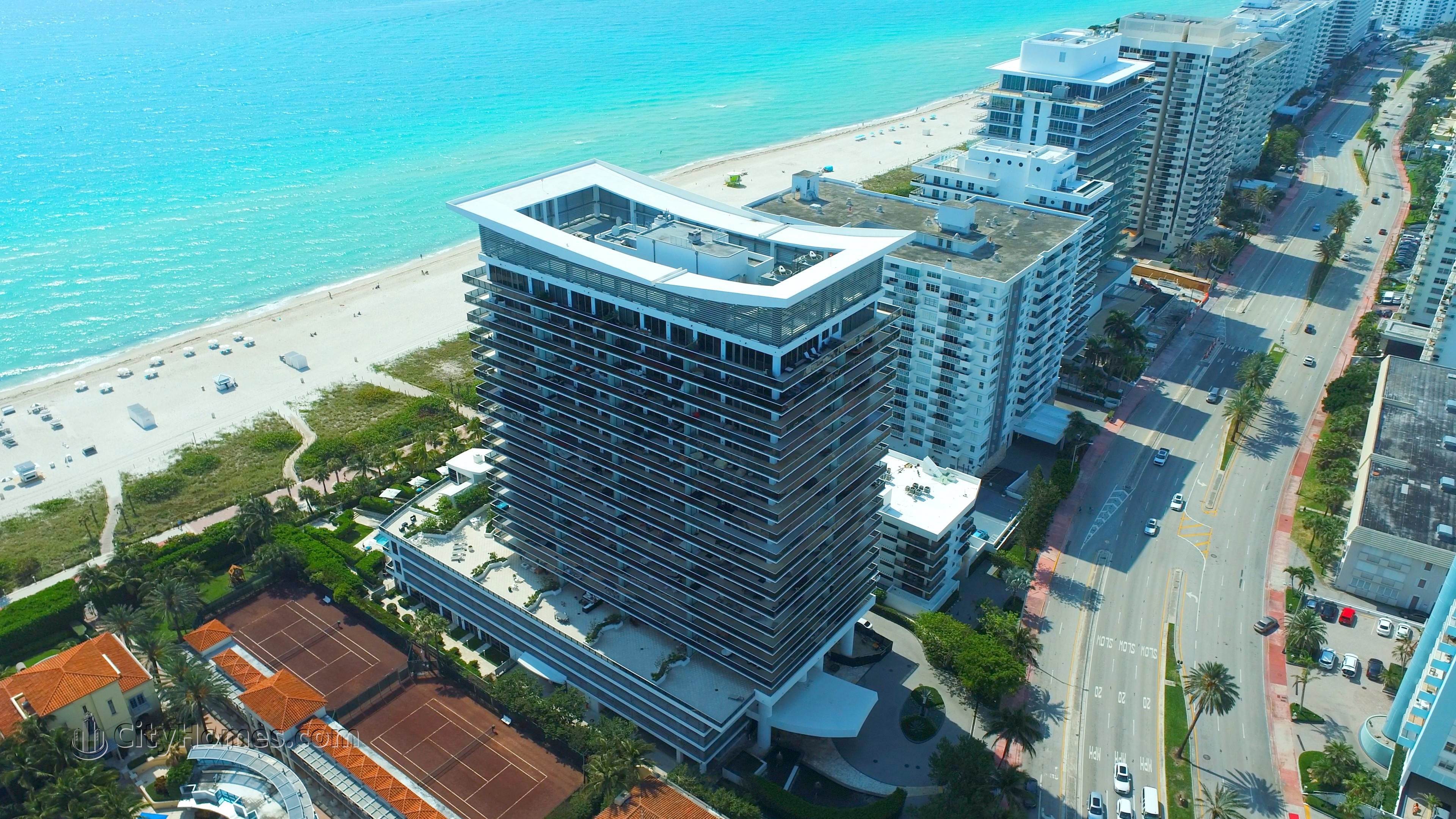 MEI CONDOMINIUM byggnad vid 5875 Collins Avenue, Miami Beach, FL 33140