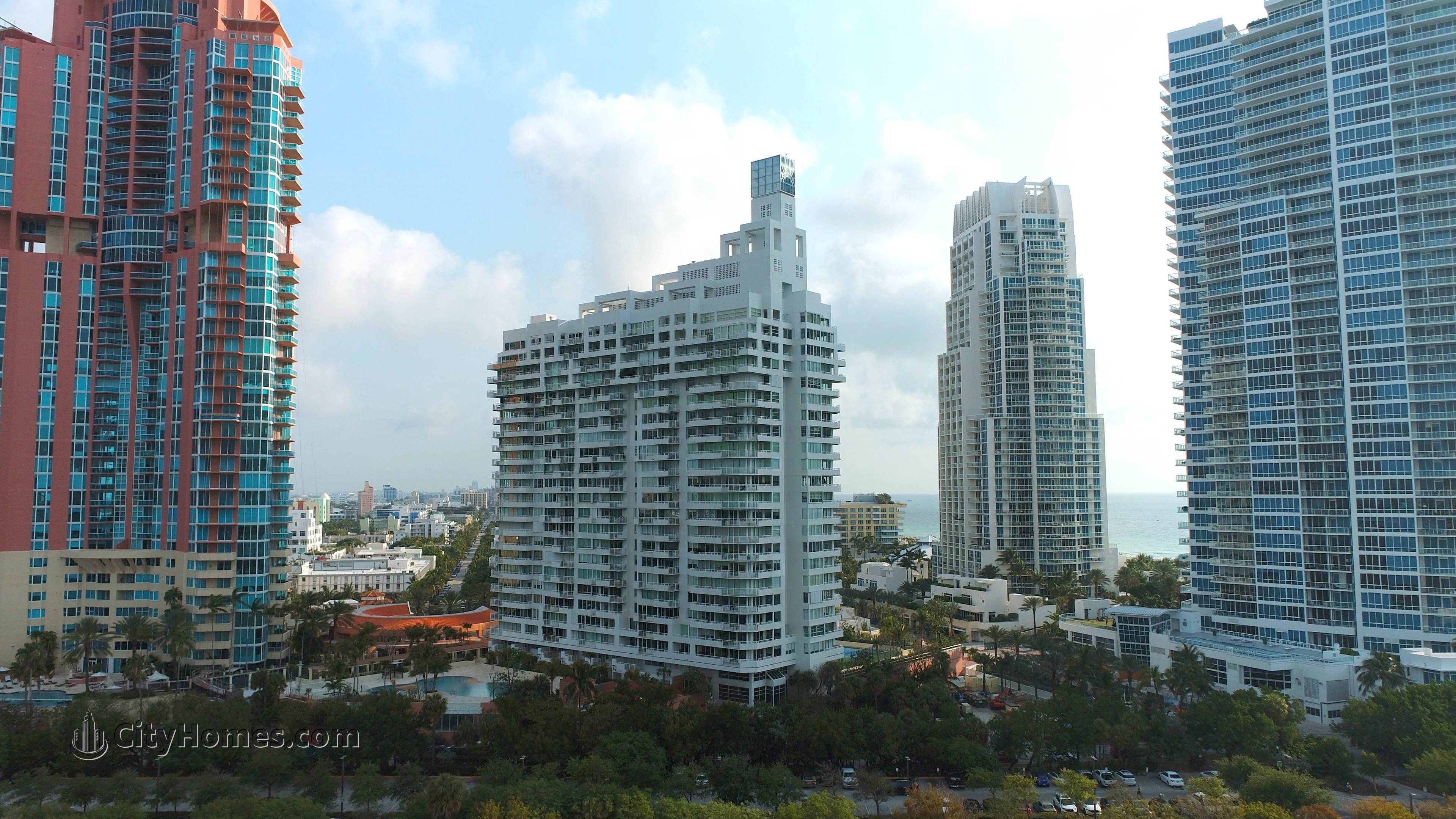 SOUTH POINTE TOWERS byggnad vid 400 S Pointe Drive, Miami Beach, FL 33139