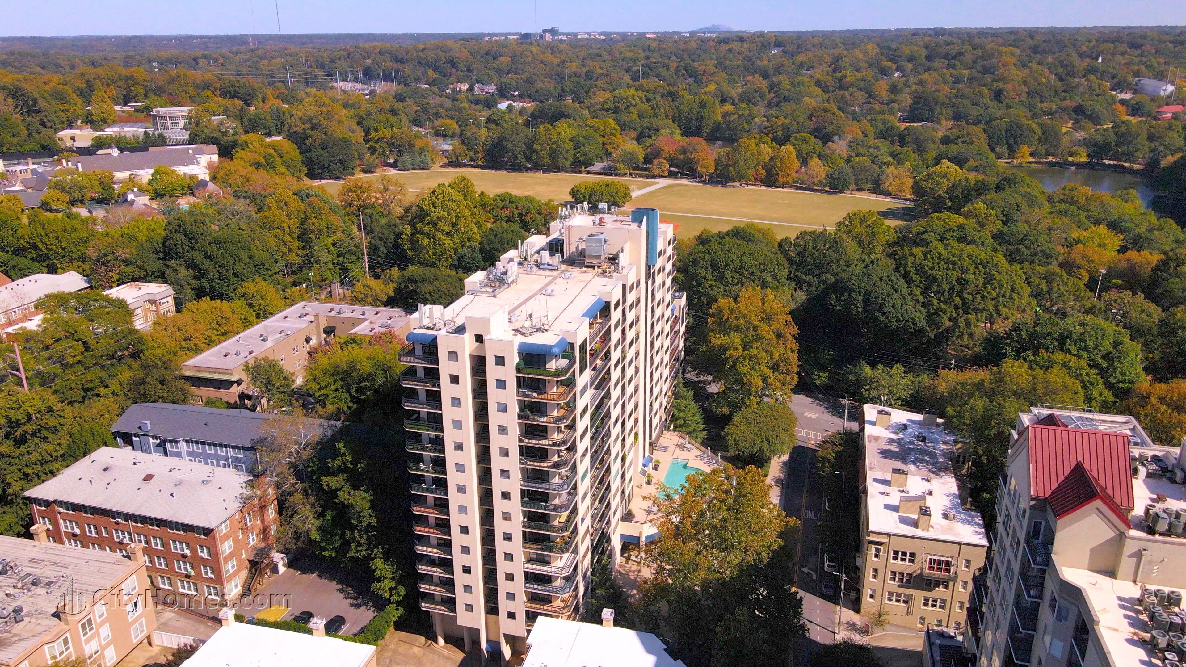 2. Ansley Above The Park byggnad vid 1130 Piedmont Ave NE, Midtown Atlanta, Atlanta, GA 30309