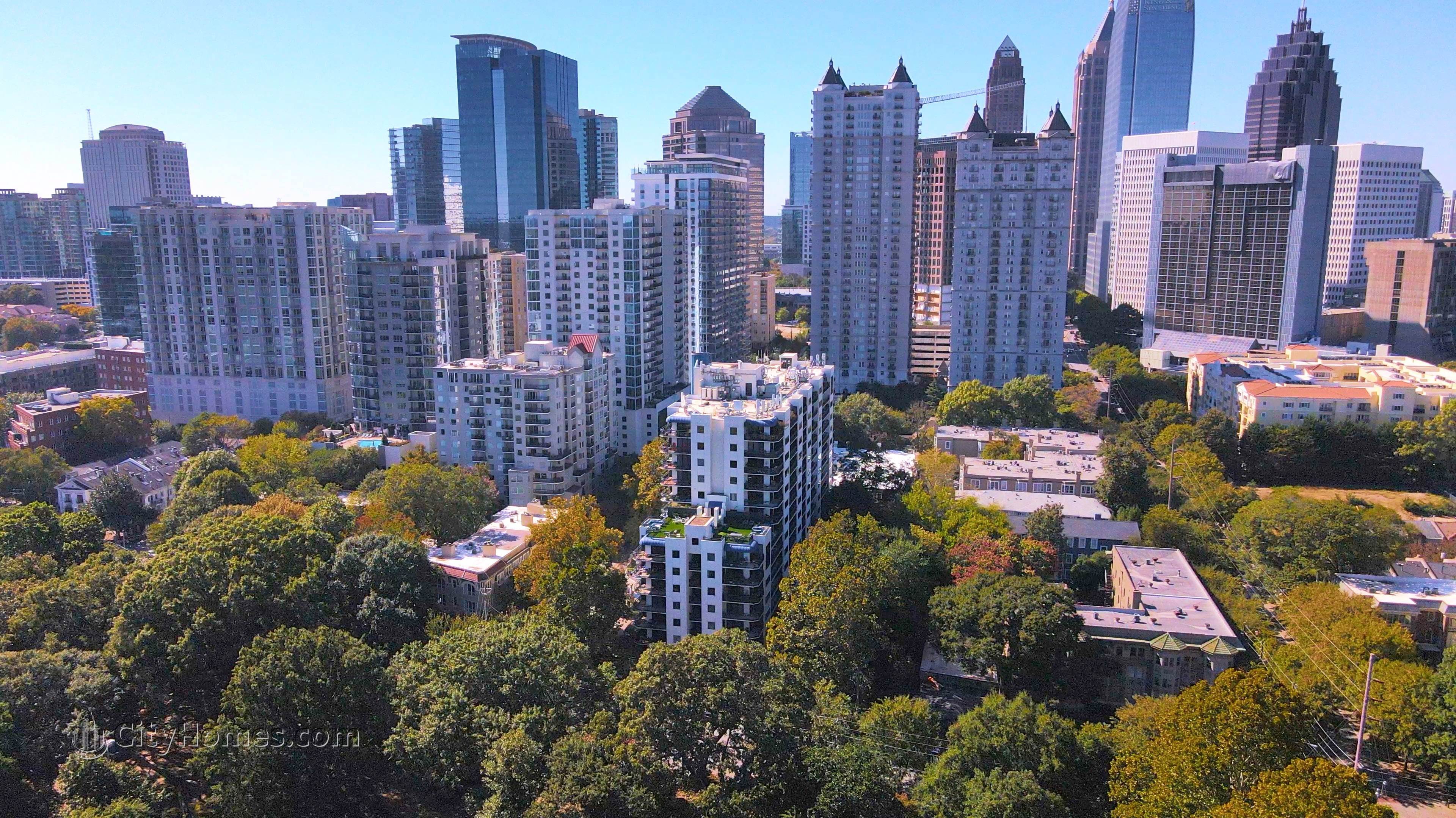3. Ansley Above The Park byggnad vid 1130 Piedmont Ave NE, Midtown Atlanta, Atlanta, GA 30309