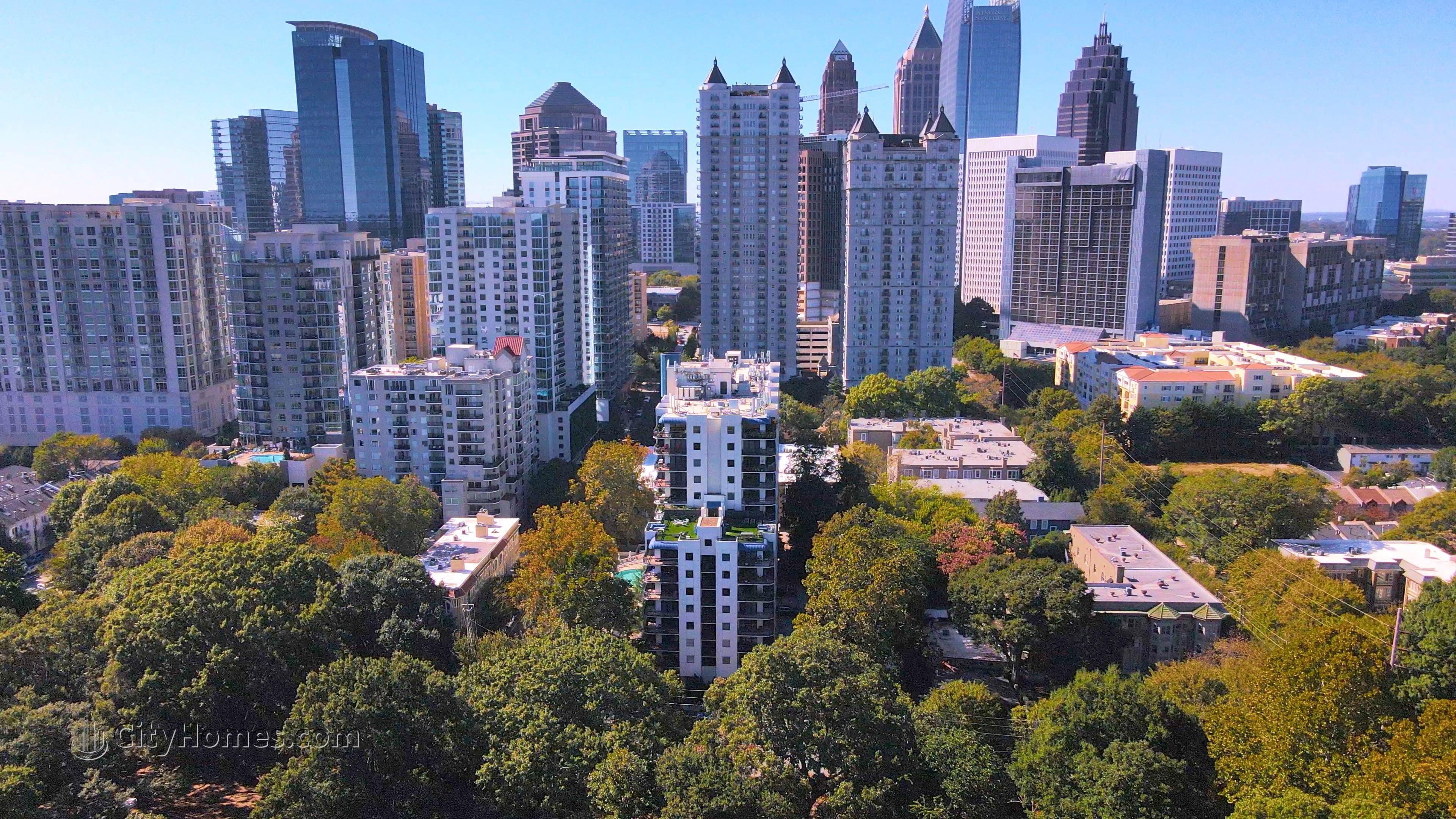 4. Ansley Above The Park gebouw op 1130 Piedmont Ave NE, Midtown Atlanta, Atlanta, GA 30309