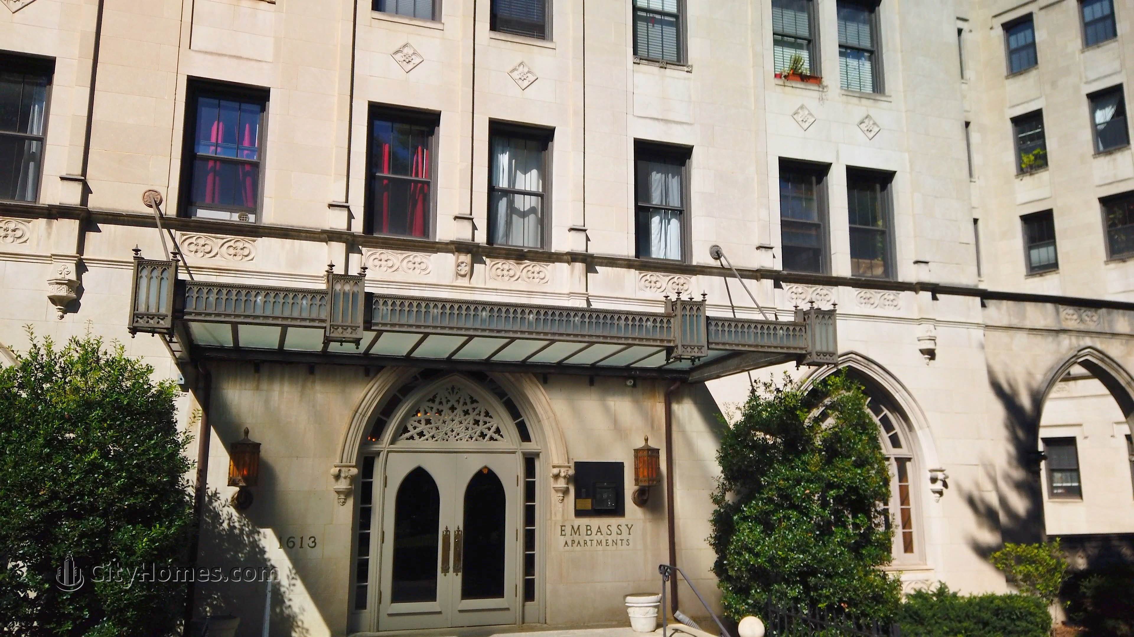 The Embassy建於 1613 Harvard St NW, Mount Pleasant, Washington, DC 20009