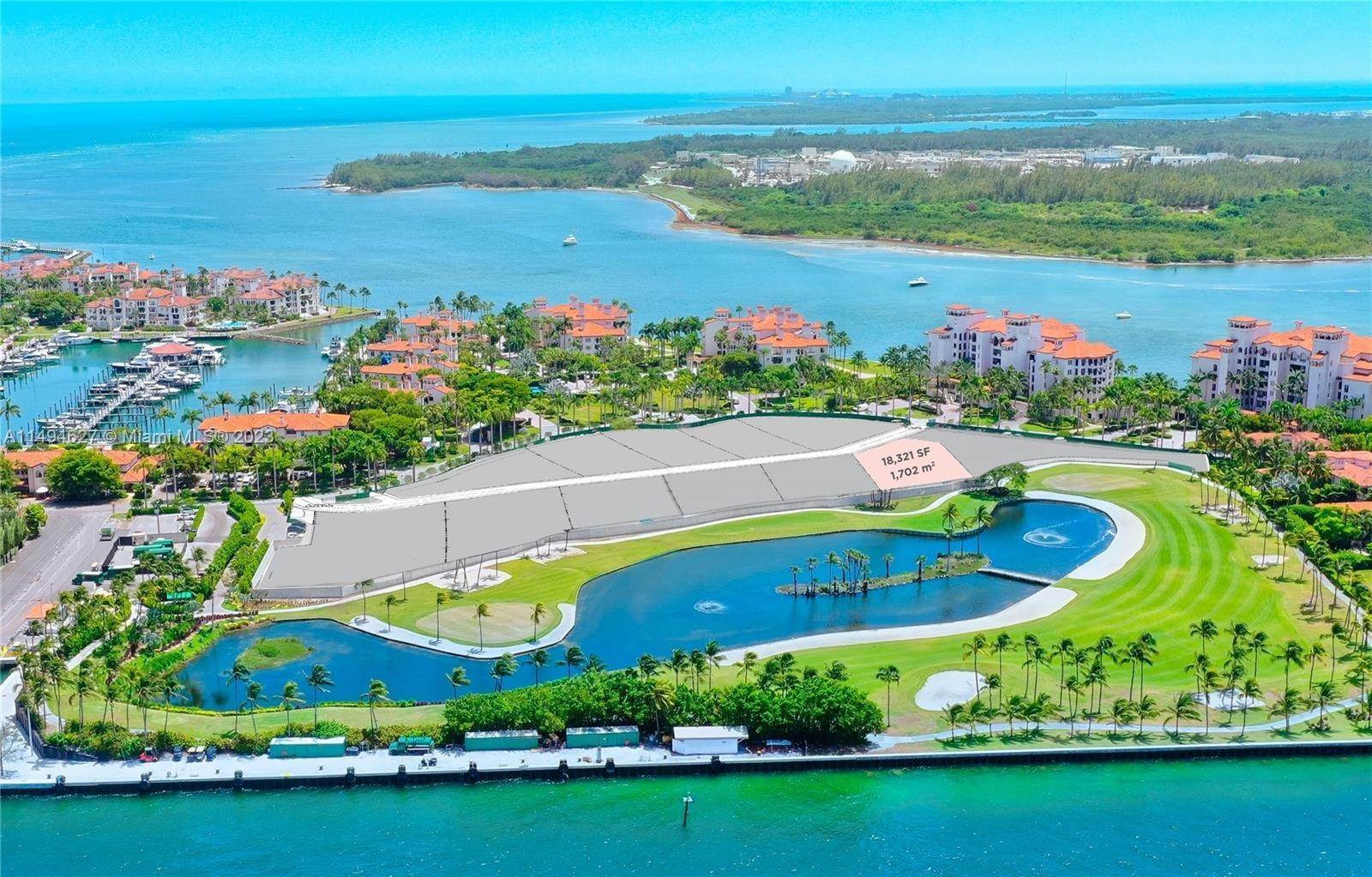Terrain pour l Vente à Fisher Island, Miami Beach, FL 33109