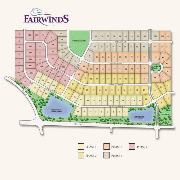 Fairwinds xây dựng tại 734 Stoecker Farm Avenue, Mukwonago, WI 53149