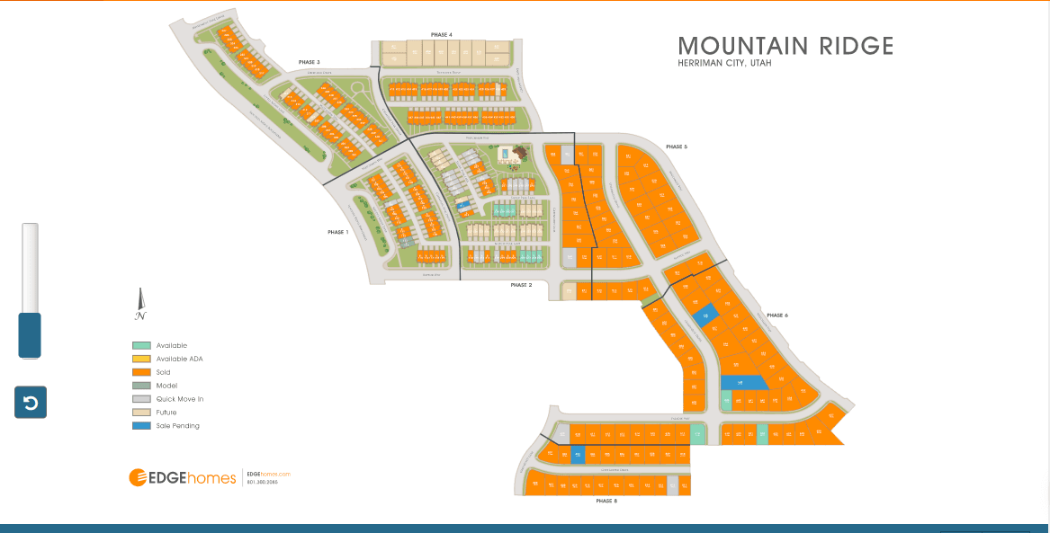 2. Mountain Ridge Townhomes prédio em Sentinel Ridge Blvd, Riverton, UT 84095