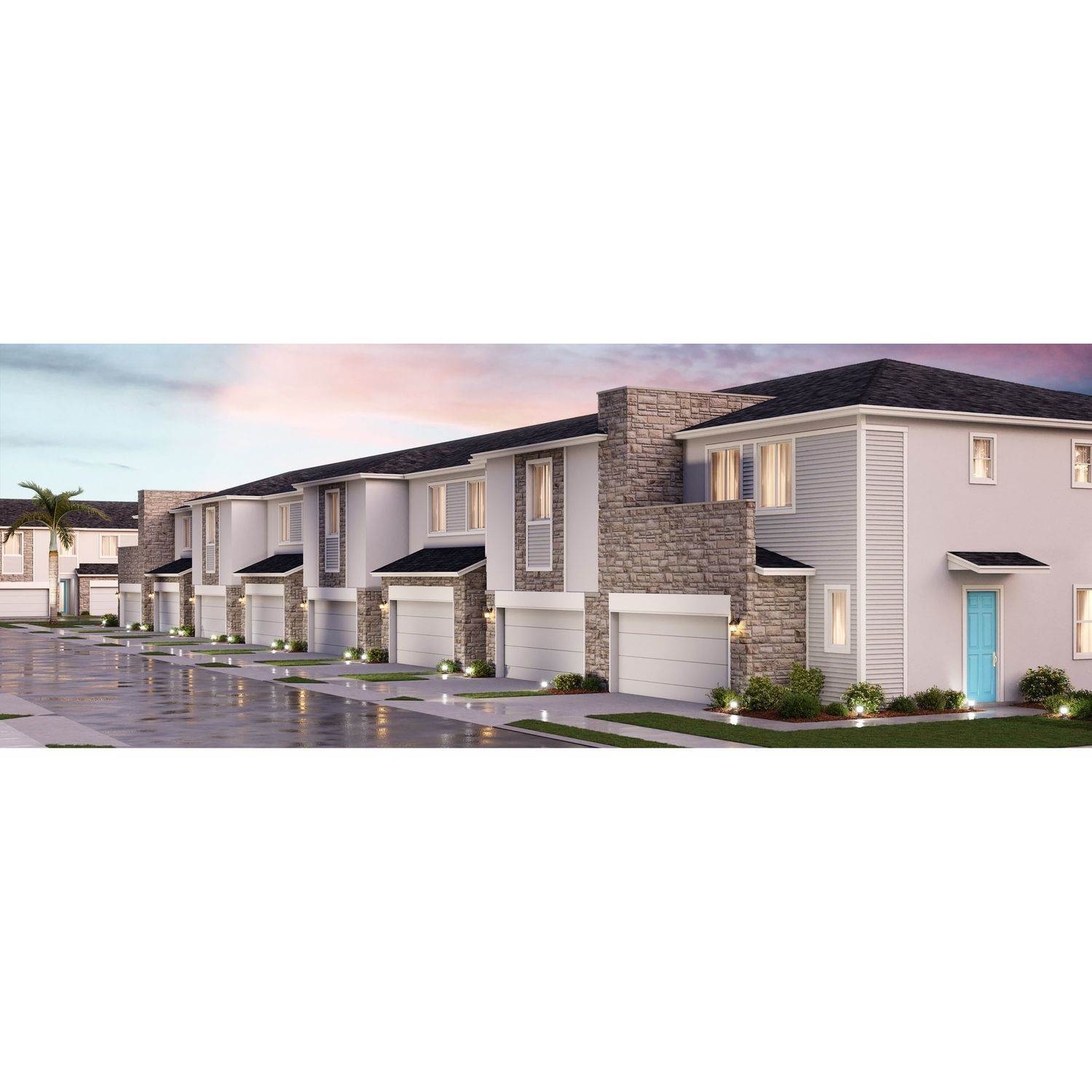 16. Champions Pointe - Champions Pointe Townhomes II xây dựng tại 224 Nine Iron Drive, Davenport, FL 33896