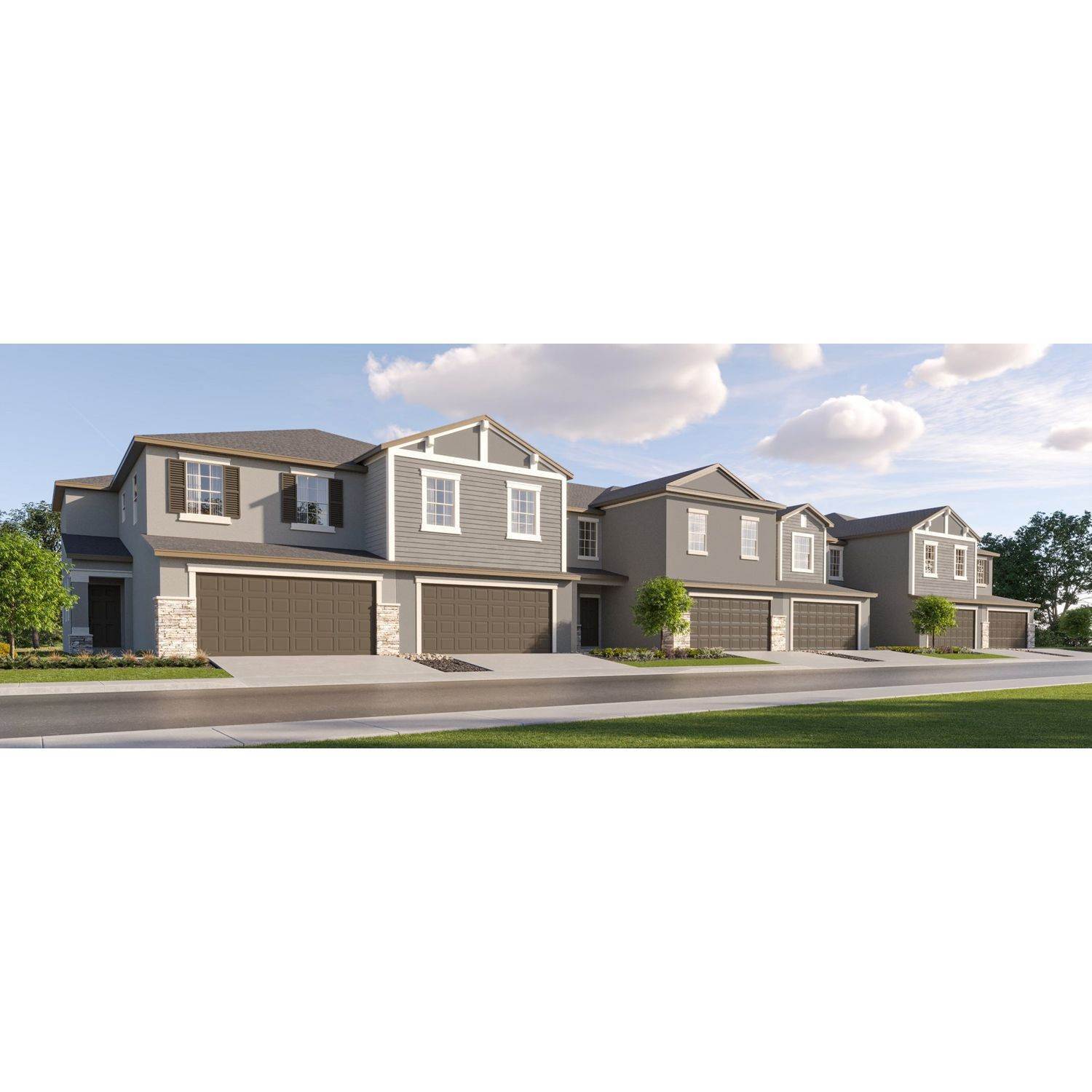 Angeline - The Townhomes xây dựng tại 17516 Nectar Flume Drive, Land O' Lakes, FL 34638
