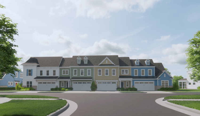 9. Cosby Village 2-Story Townhomes建于 15220 Dunton Avenue, 切斯特菲尔德, VA 23832