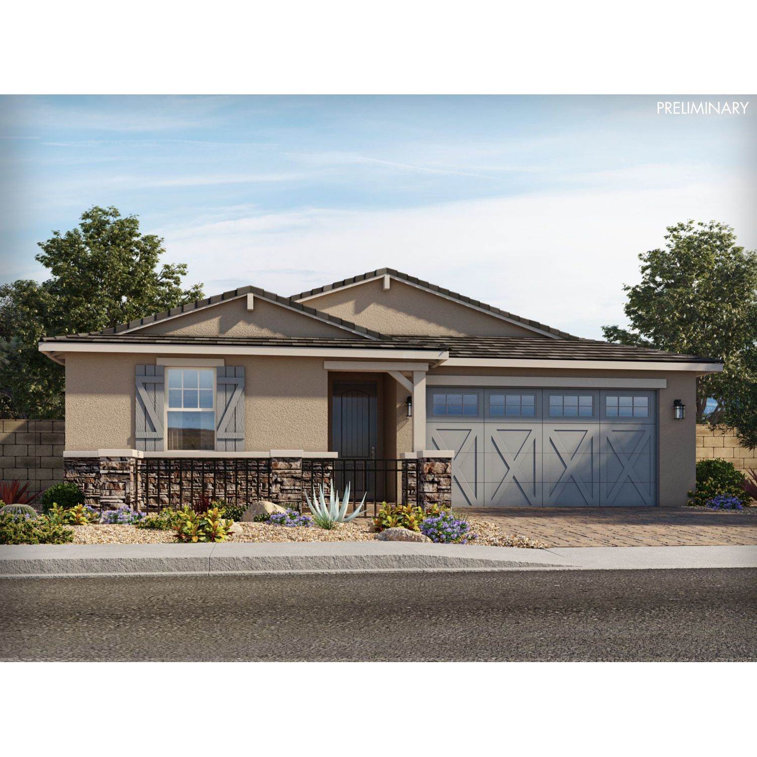 單親家庭 為 出售 在 Coyote Ridge - Estate Series 22474 W Yavapai Street, Buckeye, AZ 85326