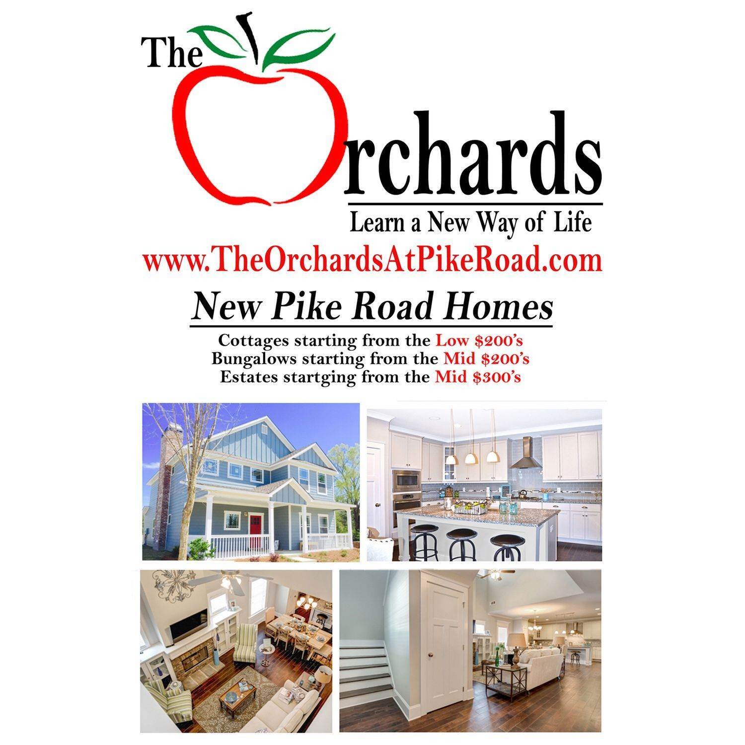 The Orchards at Pike Road edificio en 130 Avenue Of Learning, Pike Road, AL 36064