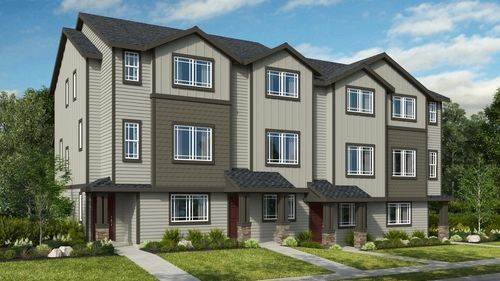 Bethany Crossing Townhomes xây dựng tại 15141 NW Rosina Lane, Portland, OR 97229