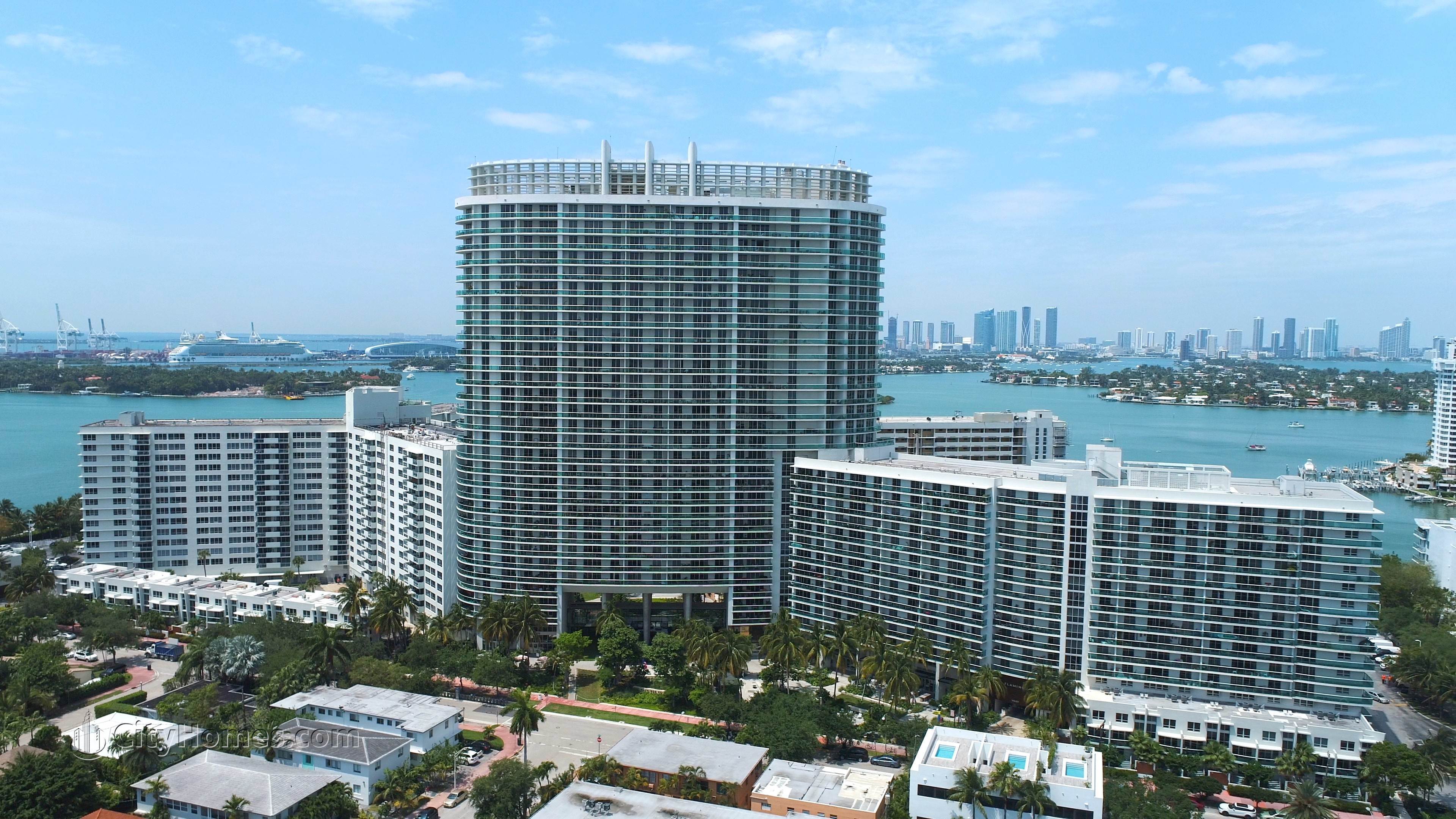 FLAMINGO SOUTH BEACH byggnad vid 1500 Bay Rd, West Avenue, Miami Beach, FL 33139